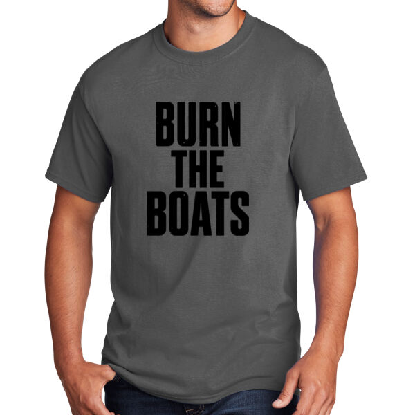 PC54DTG Core Cotton DTG Tee - Burn The Boats  Thumbnail